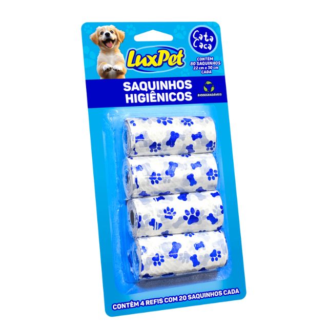 Porta Saquinhos Higiênicos 2 Refis + Refis Avulsos CataCaca | ForPatas