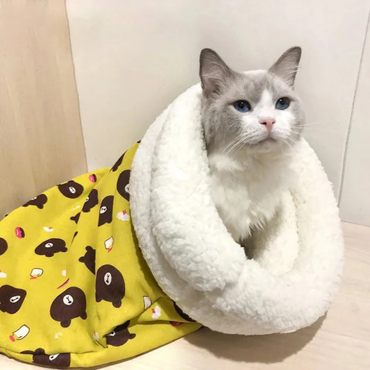 Saquinho de Inverno para Gatos – Aconchego que acolhe e aquece