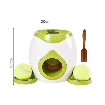 Brinquedo Interativo Lançador de Bolas –Com Dispenser de Petiscos | Duty™